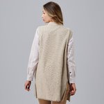 WOMEN'S KNITTED VEST
