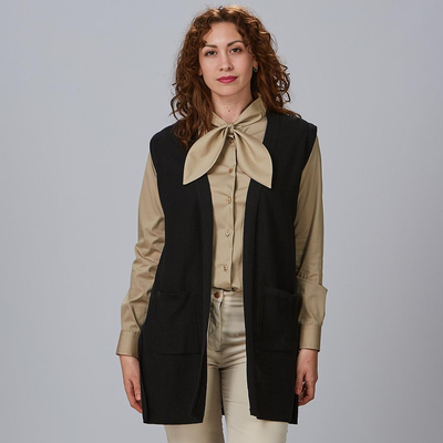 GILET TRICOT FEMME
