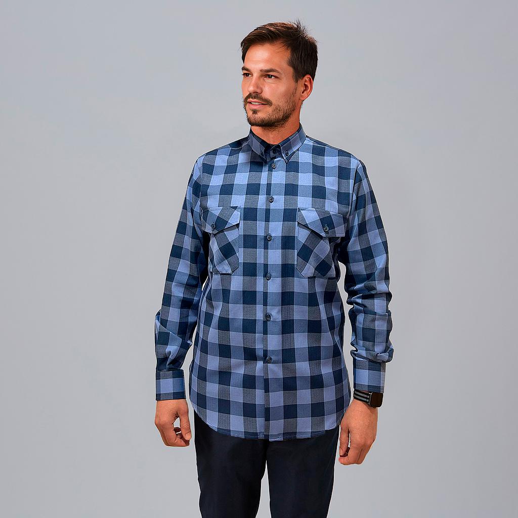 CAMISA HOMEM SLIM FIT AUGUSTO - Imagem