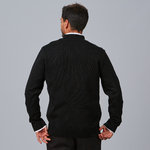 CARDIGAN MAN CHUNKY KNIT WITH ZIP
