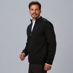 CARDIGAN MAN CHUNKY KNIT WITH ZIP
