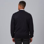 CARDIGAN MAN FINE KNIT WITH ZIP
