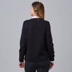 CARDIGAN WOMAN FINE KNIT WITH ZIP
