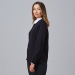 CARDIGAN WOMAN FINE KNIT WITH ZIP
