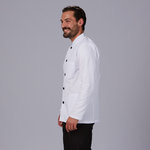 GIACCA UOMO CON COLLETTO BIANCA
