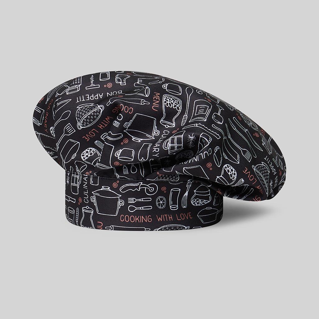 GORRO GRAN CHEF VELCRO ESTAMPADO - Imagem