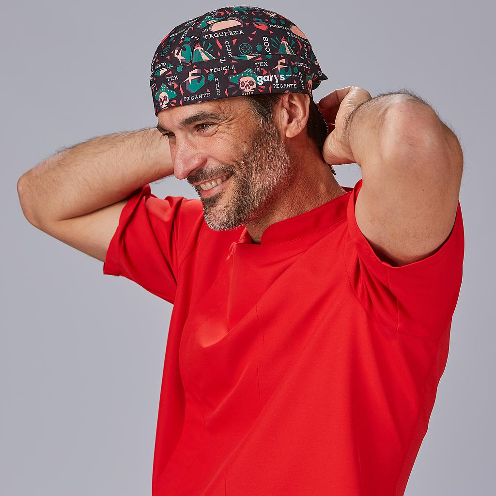 GORRO PIRATA MICROFIBRA ESTAMPADA - Imagem