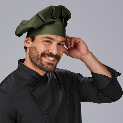 CAPPELLO GRAN CHEF VELCRO SARGA POLIESTERE
