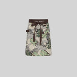 DELANTAL CORTO ESTAMPADO FLORES 50X74 CM