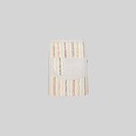 DELANTAL CORTO RAYAS COMBINADO 45X74 CM
