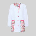 SCRUB COAT WOMAN ANIMAL