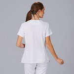 BLUSA MUJER CERRADA COMBI NAVAS