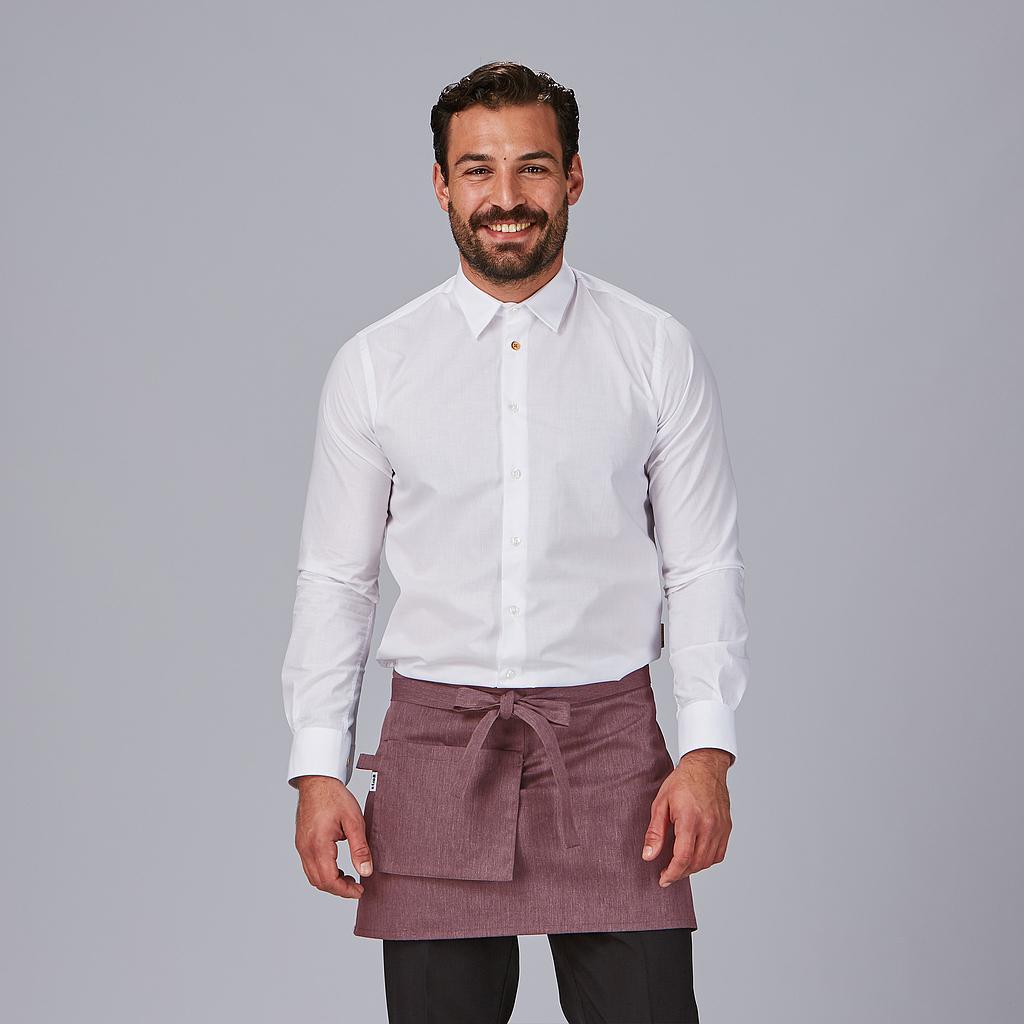 AVENTAL CURTO BOLSO CARTEIRA SARJA RECICLADA 35X67 CM - Imagem