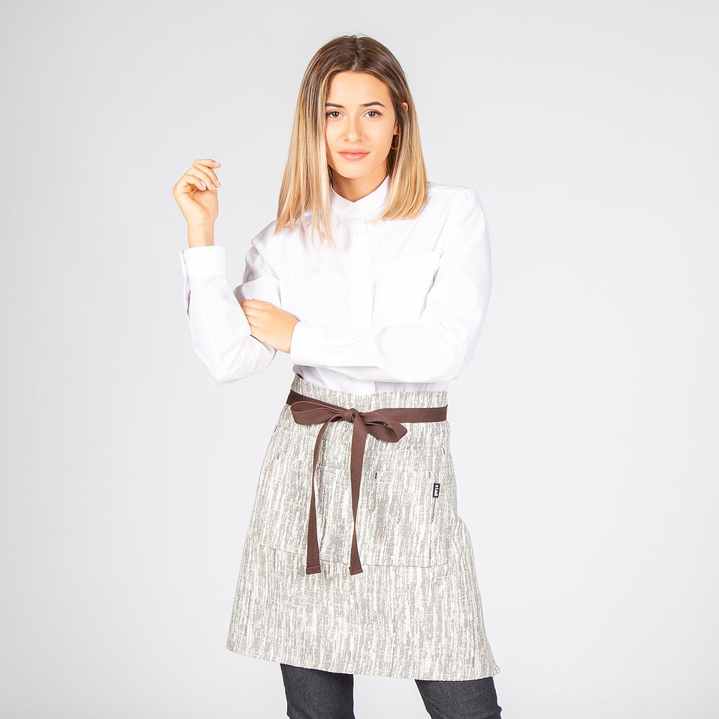 AVENTAL SEM PEITO TECIDO SALPICADO 50X68 CM - Imagem