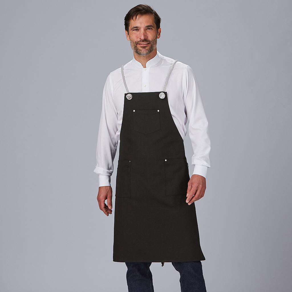 AVENTAL DE PEITO COM CORDÃO TRANÇADO 88X74 CM - Imagem