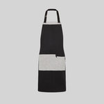 DELANTAL PETO BICOLOR 88X74 CM