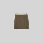 DELANTAL CORTO CONTRASTES DE ESPIGA 35X67 CM