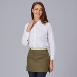 DELANTAL CORTO CONTRASTES DE ESPIGA 35X67 CM