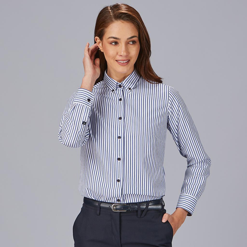 CAMISA SENHORA RISCAS BICOLOR SIMONETTA - Imagem