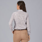 CAMISA MUJER RAYAS BICOLOR SIMONETTA