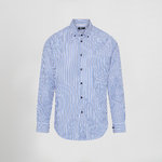 CAMISA HOMBRE RAYAS BICOLOR SLIM FIT ALESSANDRO