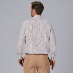 CAMISA HOMBRE RAYAS BICOLOR SLIM FIT ALESSANDRO
