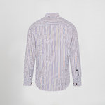 CAMISA HOMBRE RAYAS BICOLOR SLIM FIT ALESSANDRO