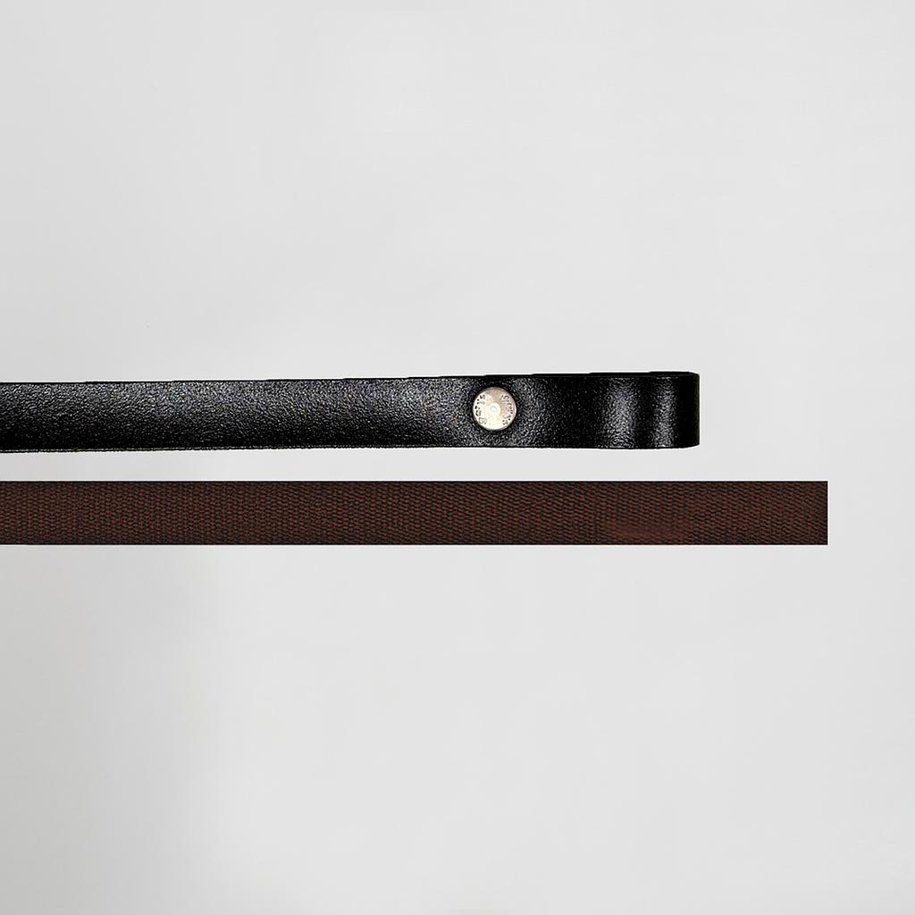 TIRA DE COURO COM FITA ESPIGA - Imagem