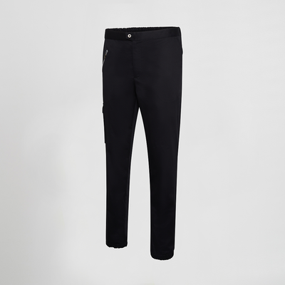 PANTALON UNISEX CREMALLERA SATEN ALGODON