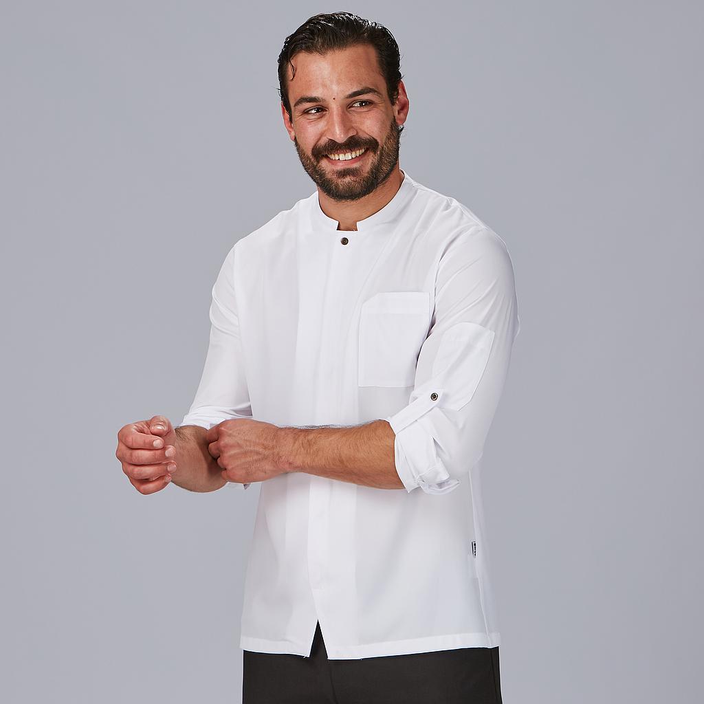 JAQUETA DE COZINHA UNISSEX COMBI CANELADO RIBO - Imagem