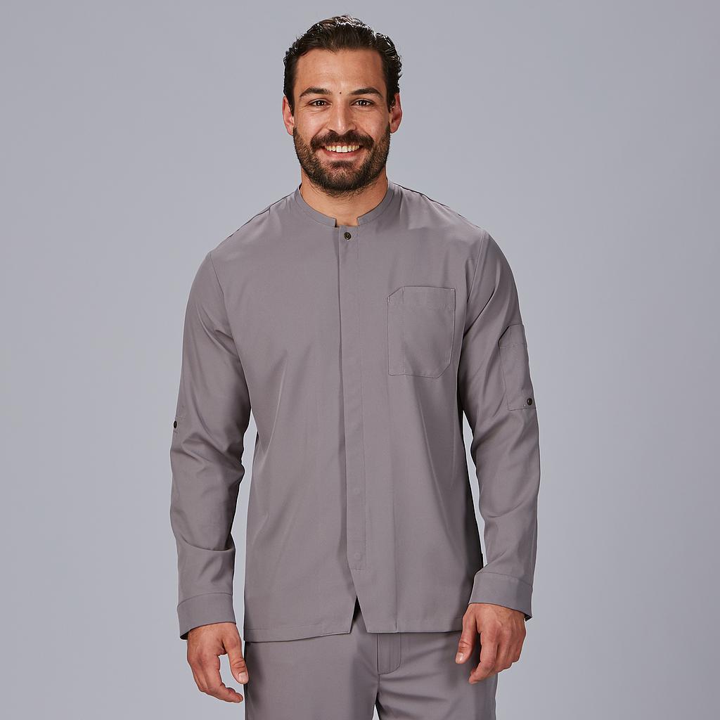 CASACO DE COZINHA UNISSEX COMBI CANELADO RIBO - Imagem