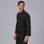 CHAQUETA COCINA HOMBRE SATEN ALGODON CUETO