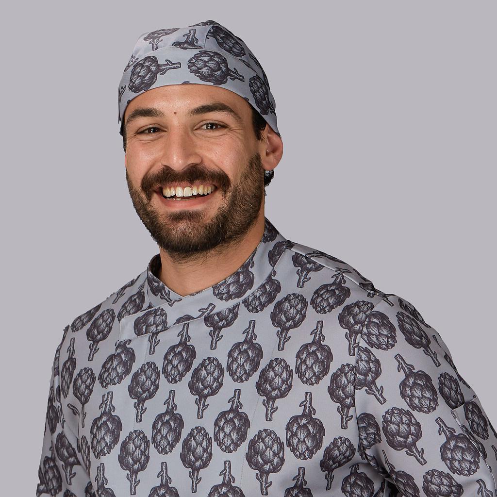 GORRO PIRATA ALGODÓN ESTAMPADO - Imagem