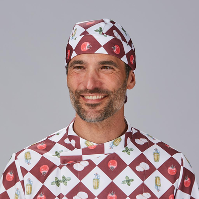 GORRO PIRATA ALGODON ESTAMPADO