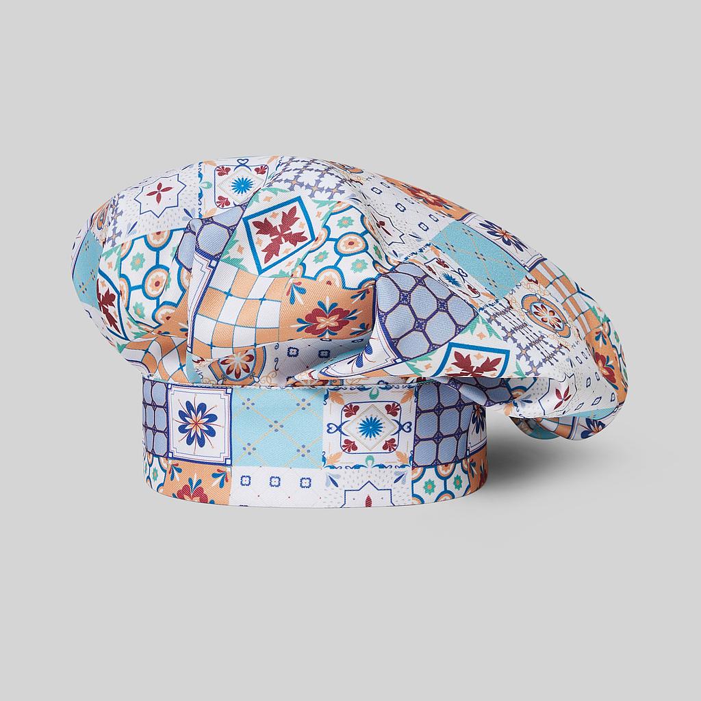 GORRO GRAN CHEF ALGODÓN ESTAMPADO - Imagem