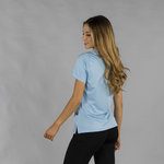 POLO SENHORA INTERLOCK "REDLINE"
