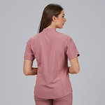 BLUSA MUJER CREMALLERA ESCOTE M/C MARA