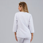BLUSA MUJER BOTON VISTO 3/4 LAIA