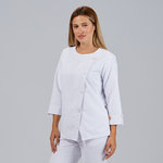 BLUSA MUJER BOTON VISTO 3/4 LAIA