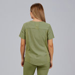 BLUSA MUJER ABIERTA C/PICO M/C DULCINEA