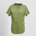 BLUSA MUJER ABIERTA C/PICO M/C DULCINEA