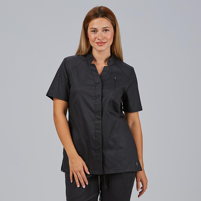 BLUSA MUJER ABIERTA M/C MINA