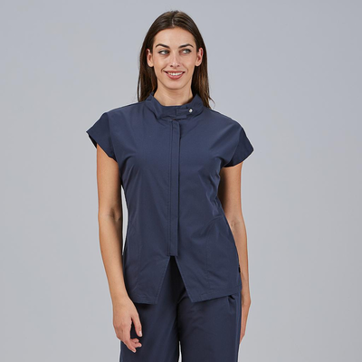 BLUSA MUJER ABIERTA CREMALLERA M/C MUSA