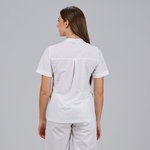 BLUSA MUJER CERRADA BOLSILLOS M/C MAY