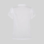 BLUSA MUJER BOTON OCULTO M/C LINA