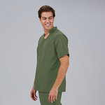 BLUSA HOMBRE BOTON OCULTO M/C MARC