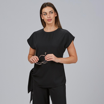 BLUSA MUJER DRAPEADO AROA