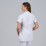 BLUSA MUJER CUELLO CHIMENEA M/C DUNIA