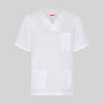 BLUSA MUJER SANITARIA M/C "RED LINE"