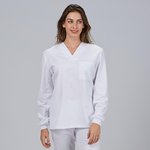 BLUSA SANITARIO UNISEX PICO M/L PUÑO ACRILICO "RED LINE"